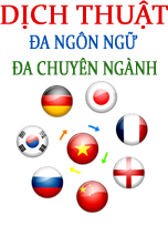 Dịch thuật đa ngôn ngữ, đa chuyên ngành