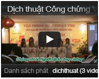 Kênh video dịch thuật VHD  